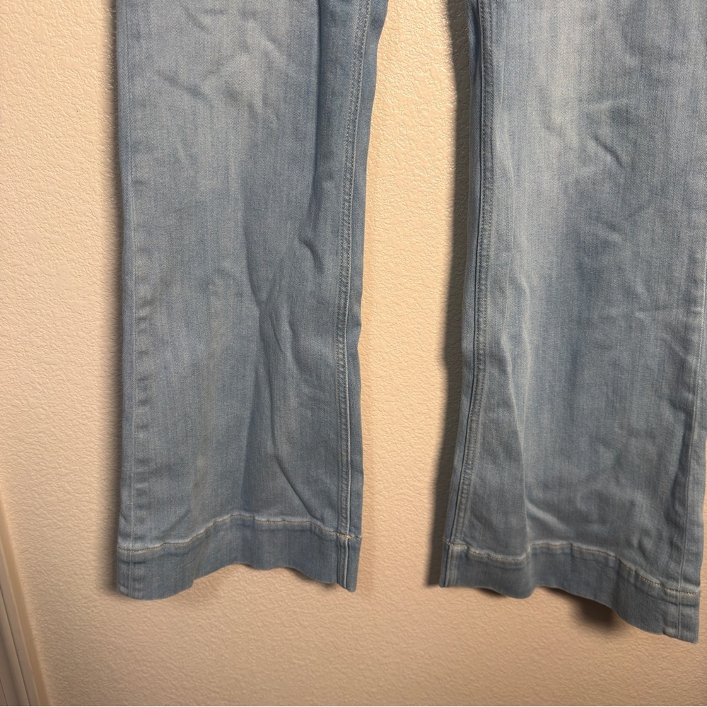 Pilcro and the Letterpress‎ Light Blue High Rose Bootcut Jeans Sz 30 - Picture 6 of 11